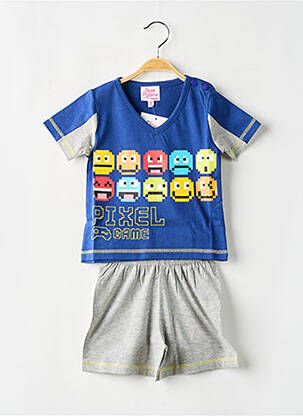 Pyjama manches courtes bleu ROSE POMME garçon
