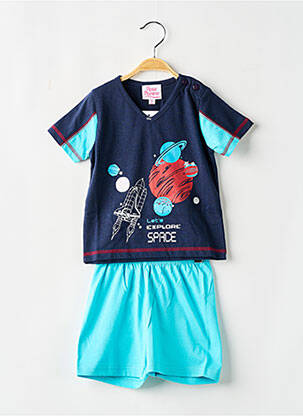 Pyjama taille élastique bleu ROSE POMME garcon