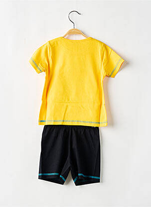 Pyjama manches courtes jaune ROSE POMME garçon