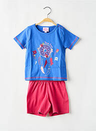 Pyjama imprimé fantaisie bleu ROSE POMME fille