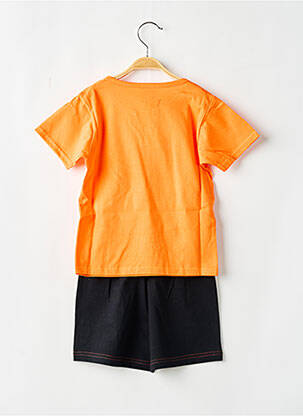 Pyjama imprimé fantaisie orange ROSE POMME fille