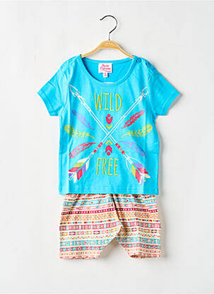 Pyjama imprimé fantaisie bleu ROSE POMME garcon