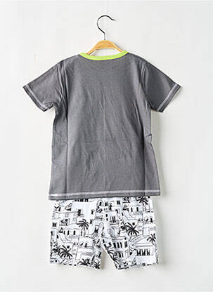 Pyjama imprimé fantaisie gris ROSE POMME garcon