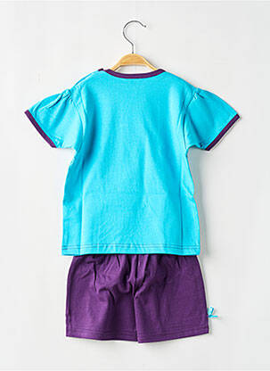 Pyjama imprimé fantaisie bleu ROSE POMME fille