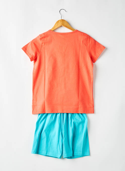 Pyjama taille élastique orange ROSE POMME garcon