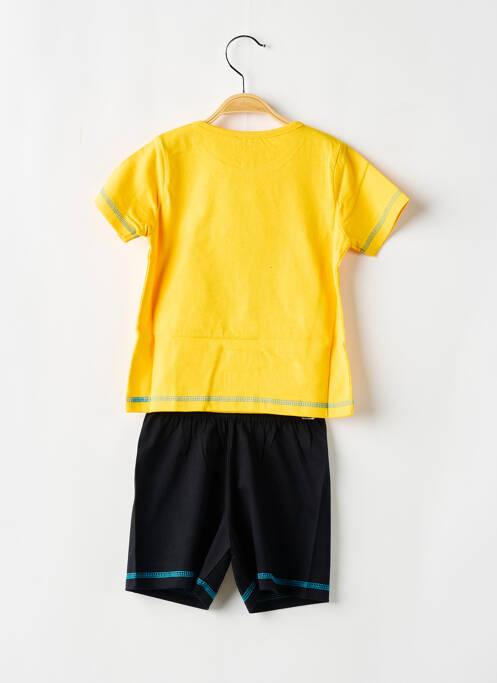 Pyjama taille élastique jaune ROSE POMME garcon