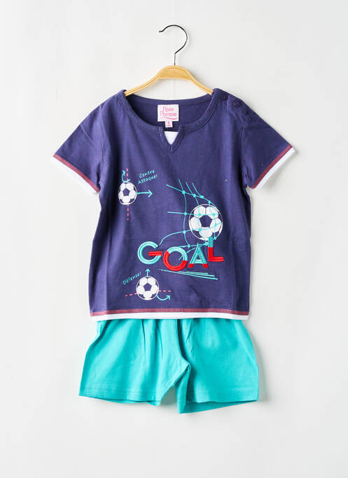 Pyjama taille élastique bleu ROSE POMME garcon