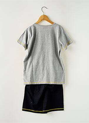 Pyjama manches courtes gris ROSE POMME garçon