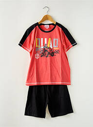 Pyjama taille élastique rouge ROSE POMME garcon
