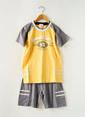 Pyjama jaune ROSE POMME pour garçon seconde vue