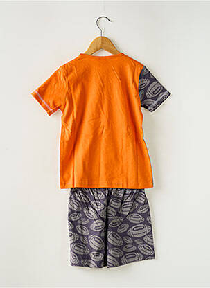 Pyjama imprimé fantaisie orange ROSE POMME garcon