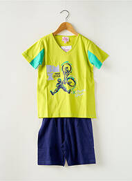 Pyjama manches courtes jaune ROSE POMME garcon
