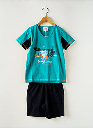 Pyjama taille élastique bleu ROSE POMME garcon