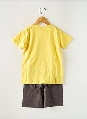 Pyjama manches courtes jaune ROSE POMME garçon