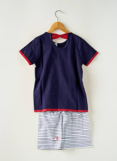 Pyjama bleu ROSE POMME pour fille