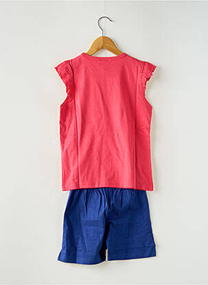 Pyjama tissage jersey rose ROSE POMME fille