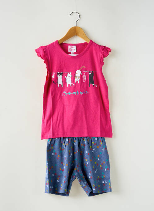 Pyjama rose ROSE POMME pour fille