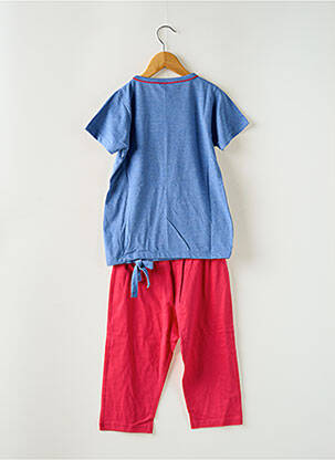 Pyjama tissage jersey bleu ROSE POMME fille