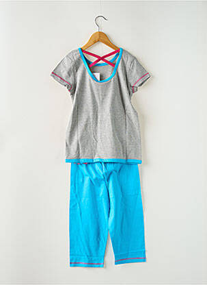 Pyjama tissage jersey bleu ROSE POMME fille