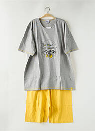 Pyjama bas short gris ROSE POMME homme