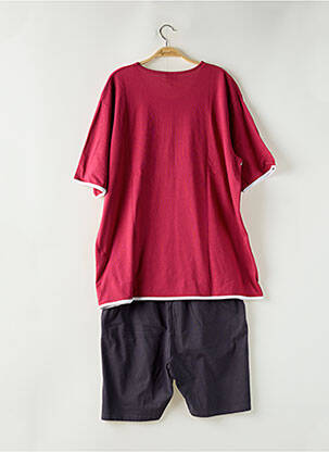 Pyjama bas short rouge ROSE POMME homme