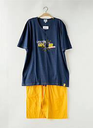 Pyjama bas short bleu ROSE POMME homme