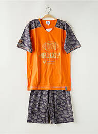 Pyjama bas short orange ROSE POMME homme