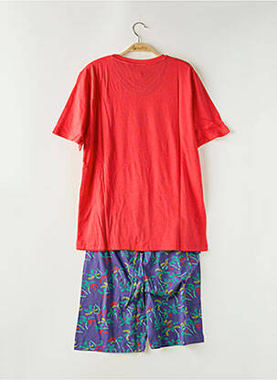 Pyjama bas short rouge ROSE POMME homme
