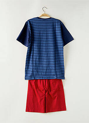 Pyjama bas short bleu ROSE POMME homme