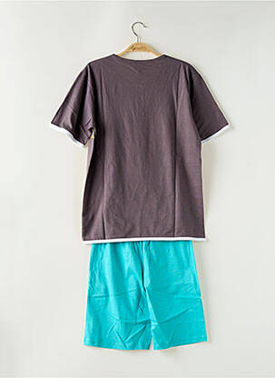 Pyjama bas short bleu ROSE POMME homme