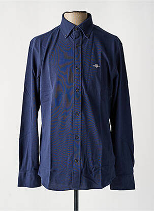 Chemise manches longues manches longues bleu GANT homme