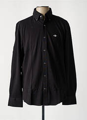 Chemise manches longues noir GANT pour homme seconde vue