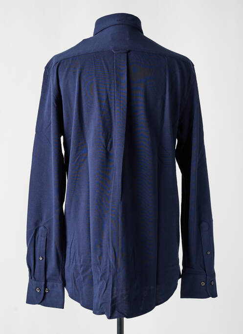 Chemise manches longues bleu GANT pour homme