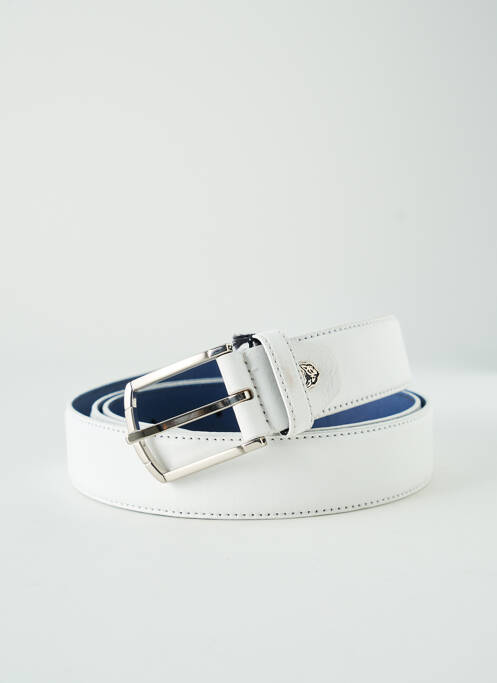 Ceinture blanc PAOLO DA PONTE pour homme