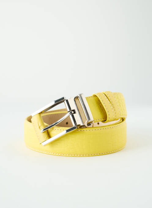 Ceinture jaune POL&NOL pour homme
