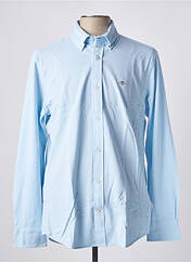 Chemise manches longues bleu GANT pour homme seconde vue