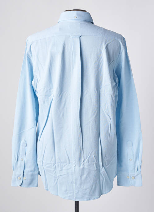 Chemise manches longues bleu GANT pour homme