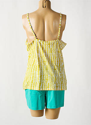 Pyjama tissage jersey vert ROSE POMME femme