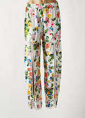 Pantalon large blanc ICONIQUE pour femme seconde vue