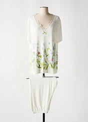 Pyjama blanc EGATEX pour femme seconde vue
