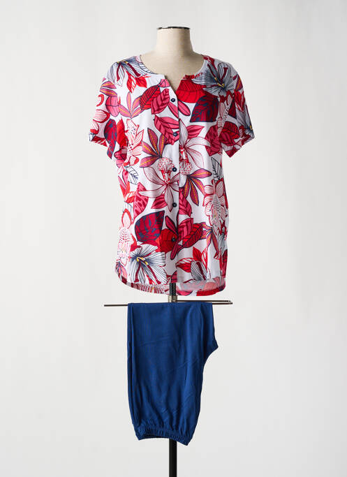 Pyjama rouge ROSE POMME pour femme