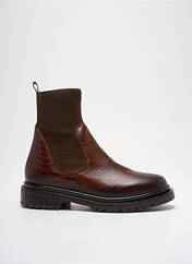 Bottines/Boots marron REQINS pour femme seconde vue