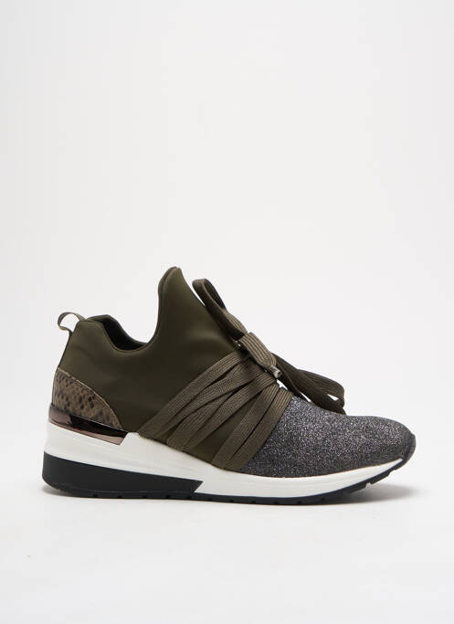 Baskets vert REQINS pour femme
