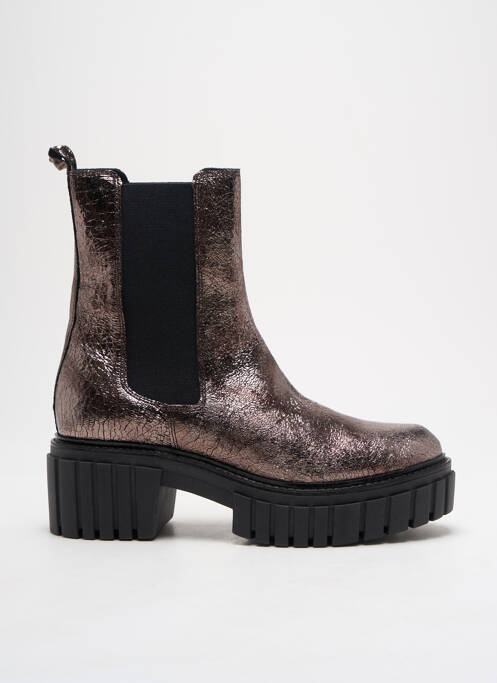 Bottines/Boots marron REQINS pour femme