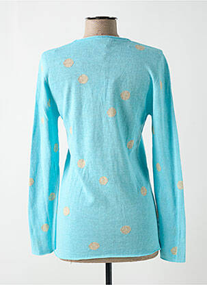Gilet manches longues stretch bleu LE PHARE DE LA BALEINE femme