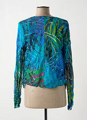 Gilet manches longues bleu MADO ET LES AUTRES pour femme seconde vue