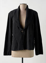 Gilet manches longues gris CLAUDE DE SAIVRE pour femme seconde vue