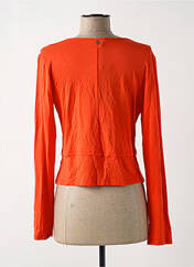 Gilet manches longues orange MADO ET LES AUTRES pour femme seconde vue