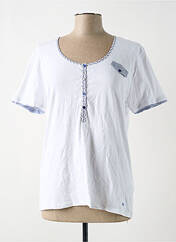 T-shirt blanc TBS pour femme seconde vue
