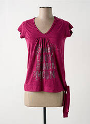 T-shirt rose BANANA MOON pour femme seconde vue